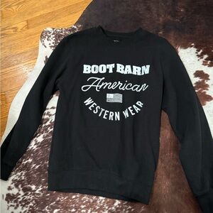 Boot Barn Black Women's Sweatshirt